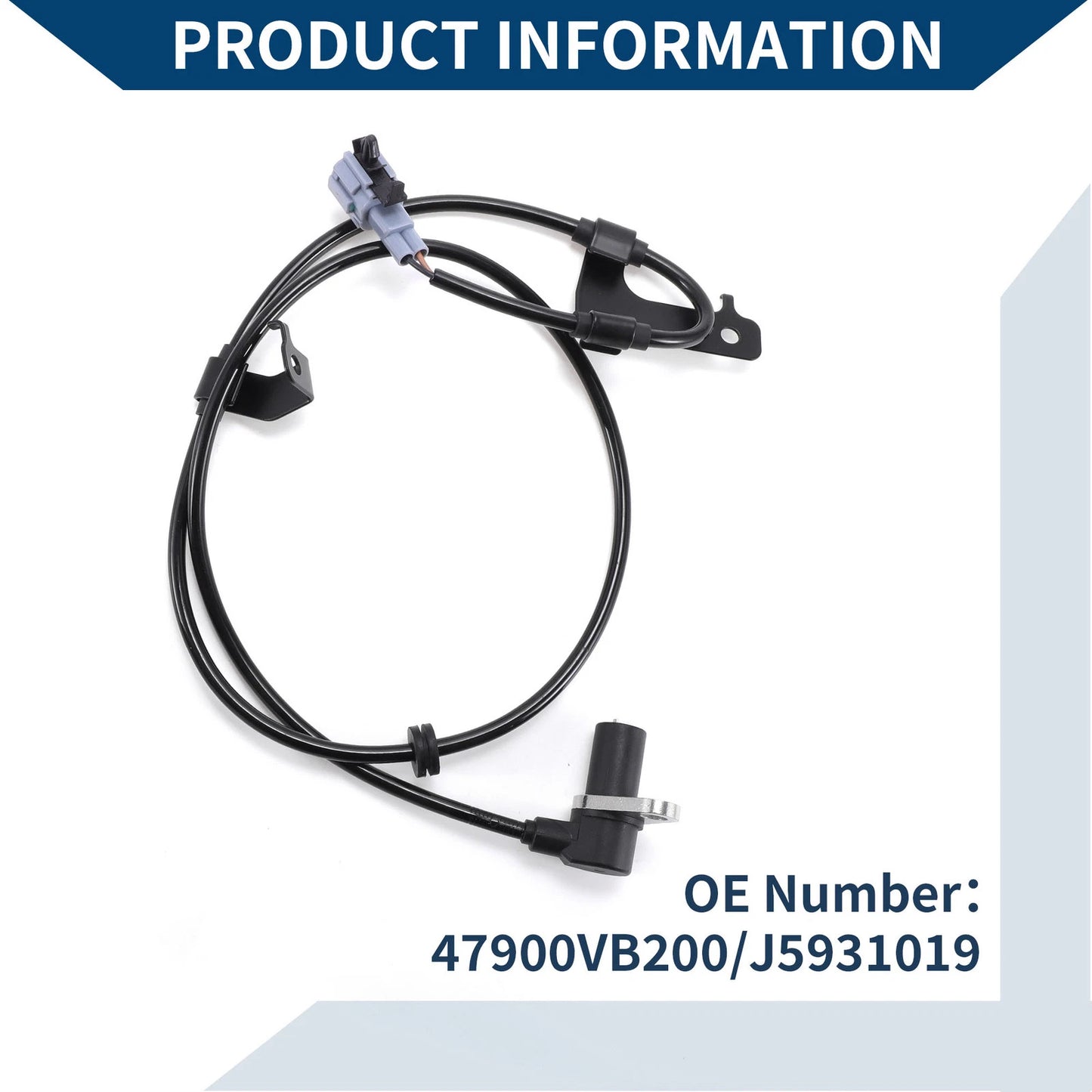 ABS Wheel Speed Sensor for NISSAN Patrol GR V (2000-2004)