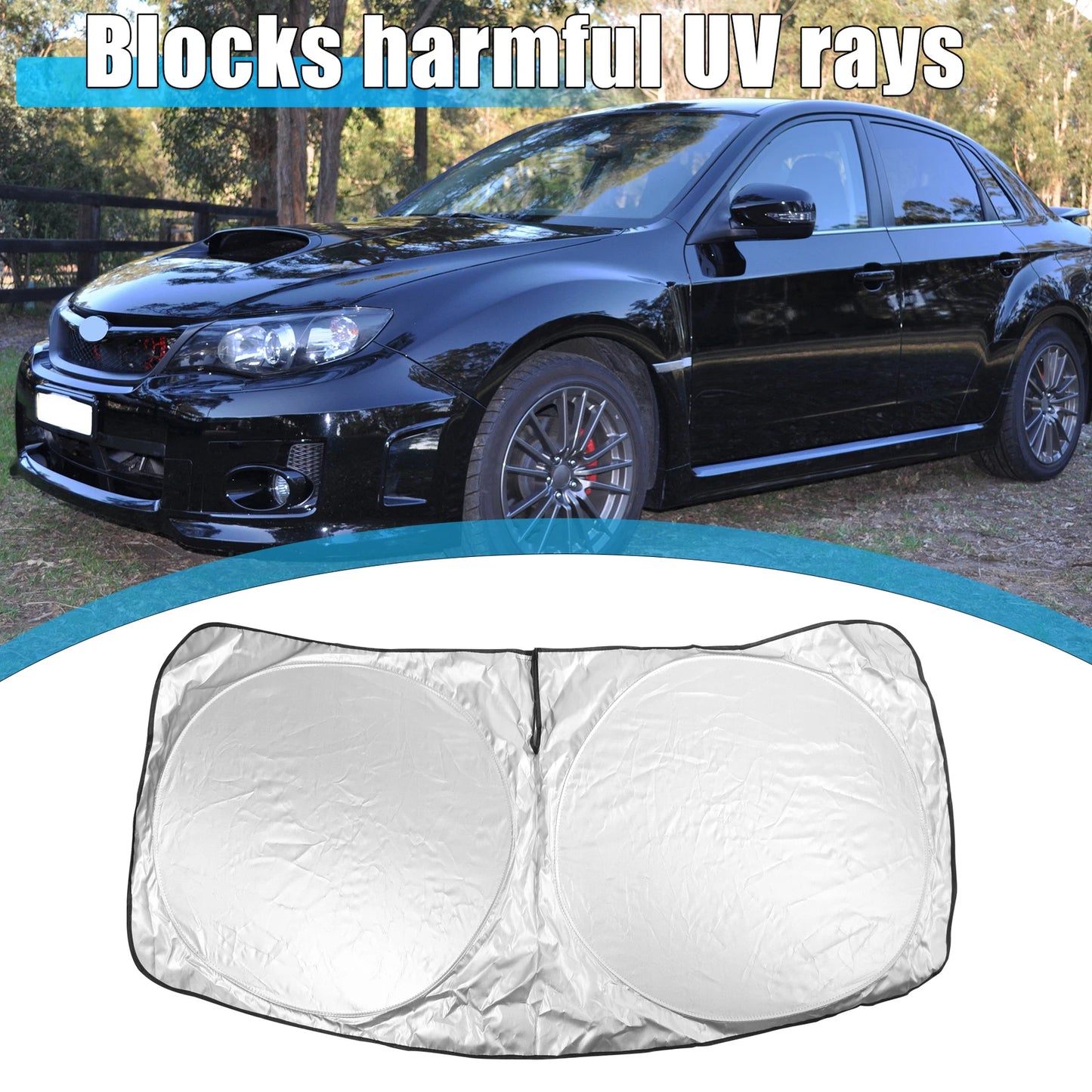 Foldable Windshield Sun Shade 155x73cm for Ford Explorer (2020-2022)