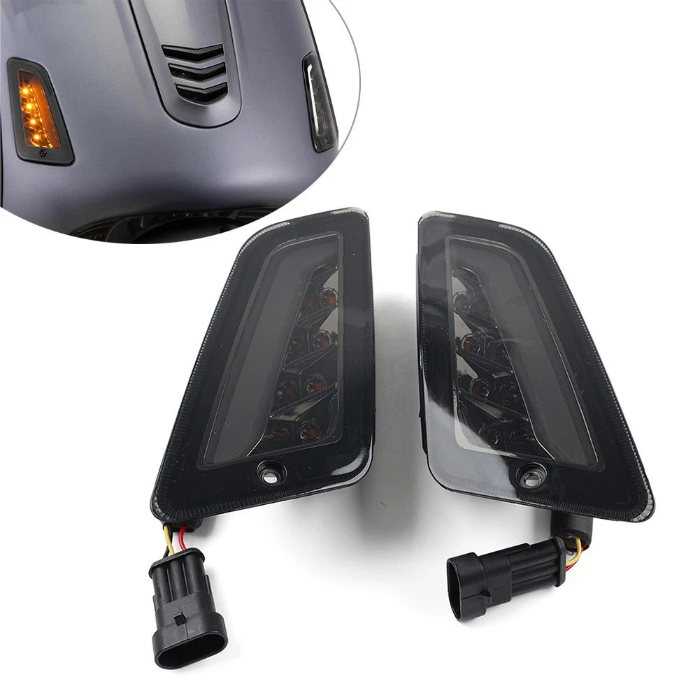 Front Turn Signal Light LED Indicator Lamp for VESPA GTS 125 250 300 (2005-2023)