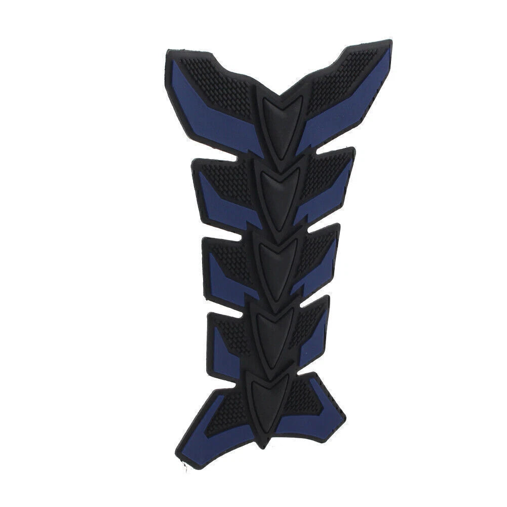 Grip Fuel Tank Pad Cap Cover for Honda Motorcycle Universal Blue