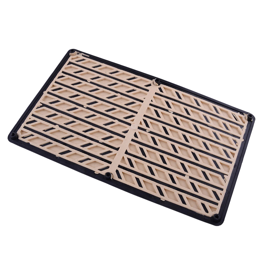 Car PC Floor Carpet Mat Patch Foot Heel Plate Pedal Pad for Universal Sk (N/A)
