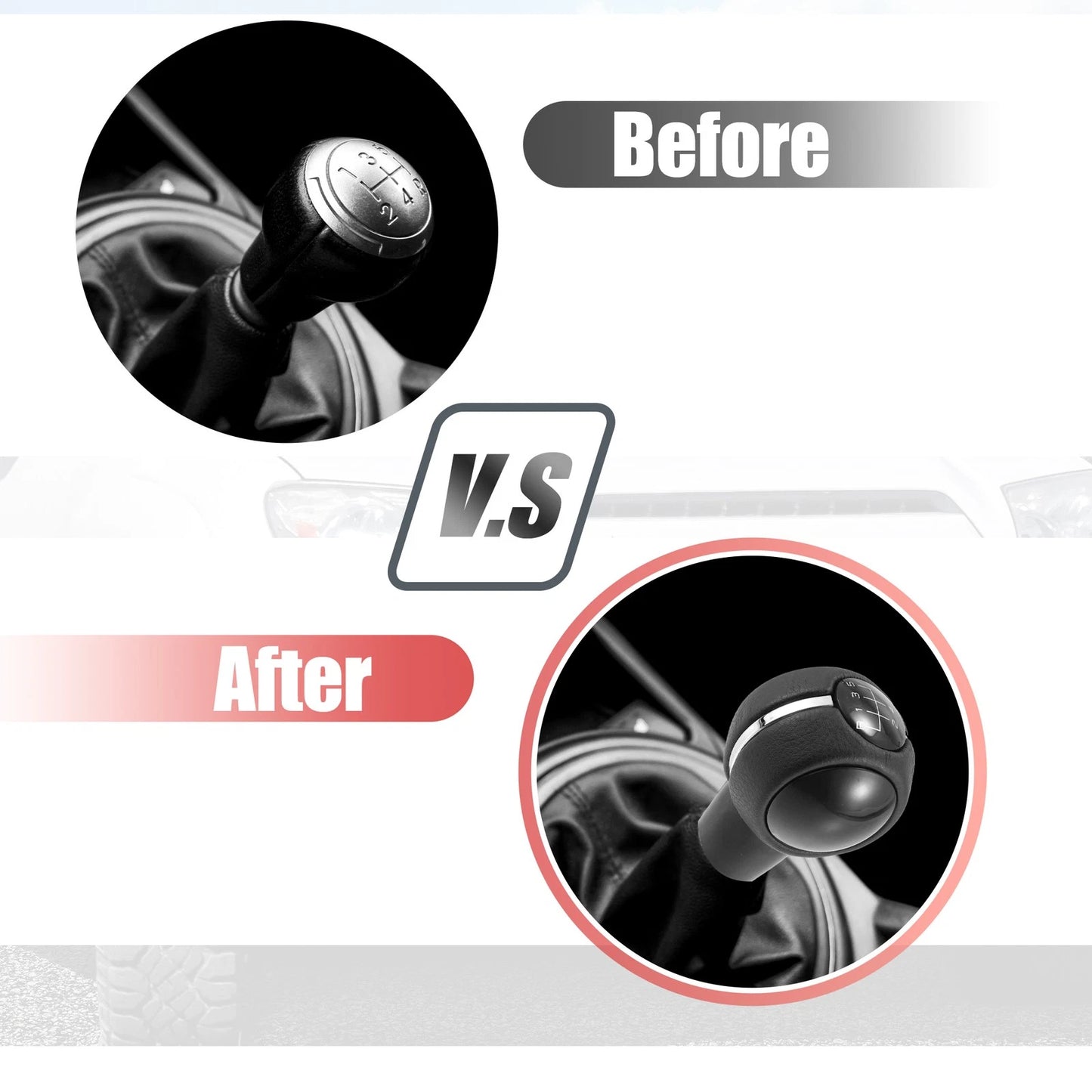 5 Speed Manual Gear Shift Knob for Mini Cooper F54 F55 F56 (2014-2023)