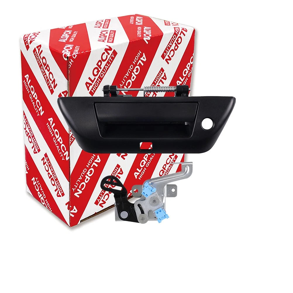 Tailgate Handle for Nissan Titan Black with Camera Hole (2016-2017)