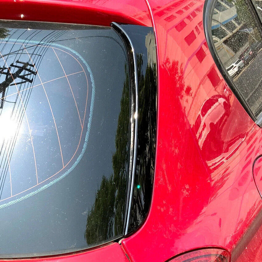 Rear Window Side Canard Spoiler Trim Covers for BMW 1 Series (2012-2019)