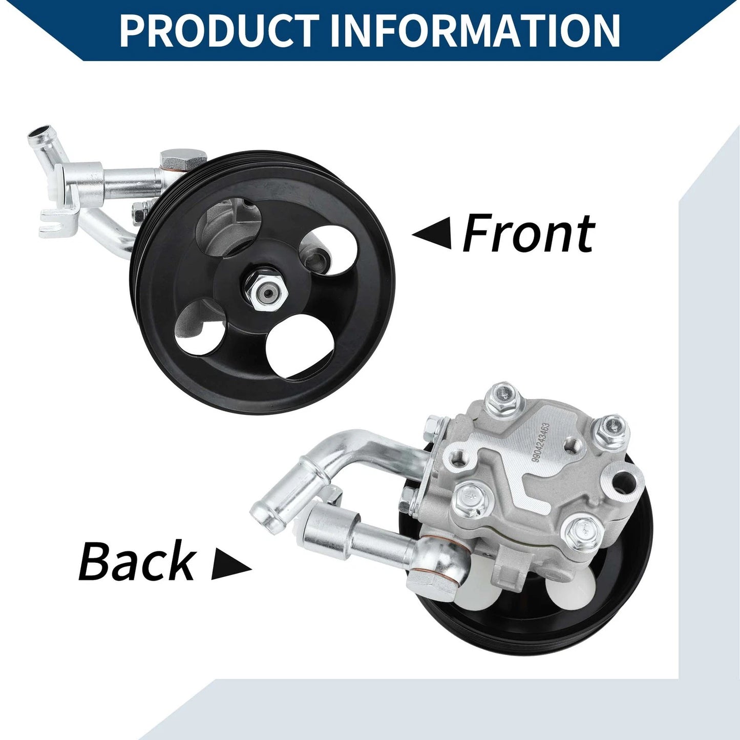 Power Steering Pump for Nissan Frontier (2005-2016) 1 Pc