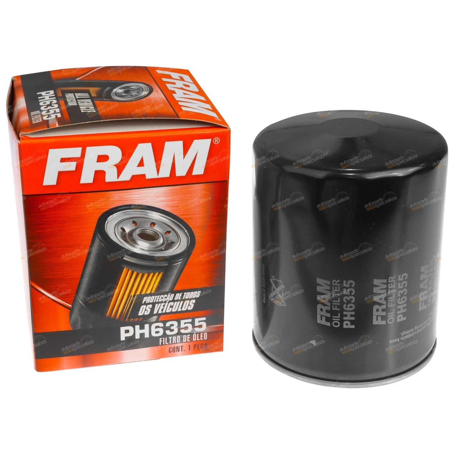 Engine Oil Filter UF 2.5L 4cyl WL Mazda B2500 (1996 - 1999)