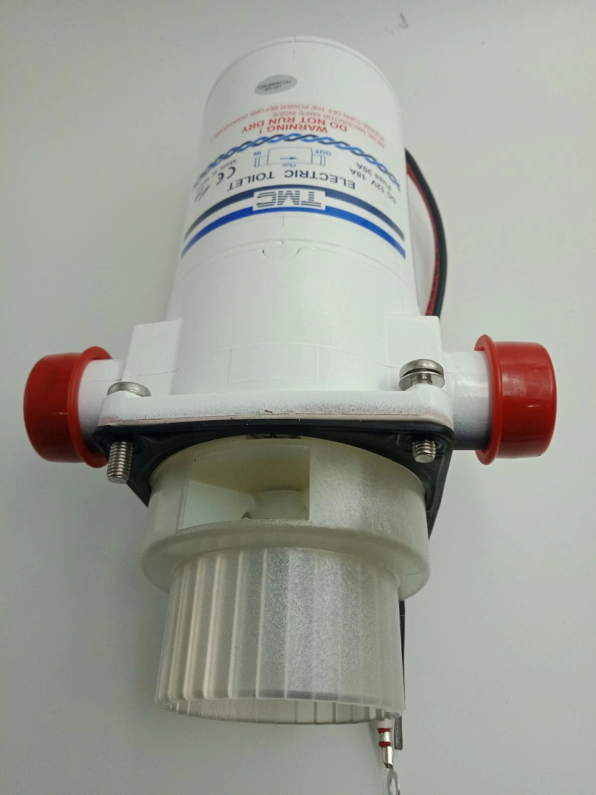 TMC Marine Toilet Macerator & Pump 12V for Standard/Luxury Toilets