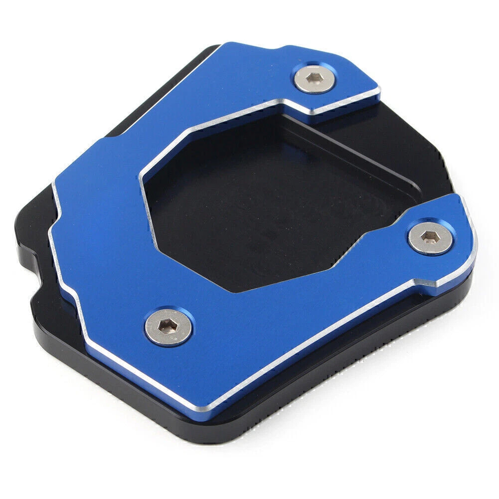 CNC Blue Kickstand Foot Extension Pad for BMW F800 GS/ADV (2015-2017)