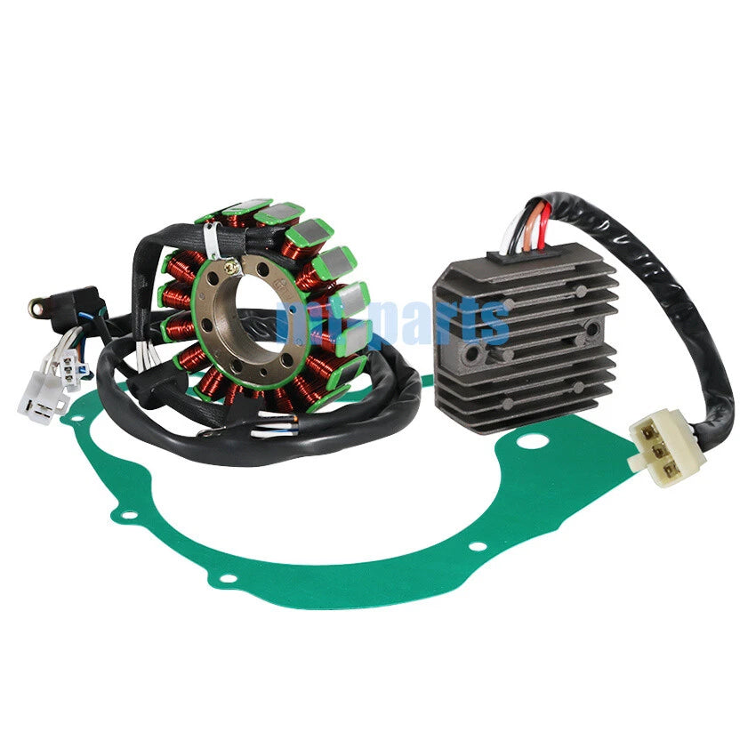 Magneto Stator, Regulator Rectifier, Gasket for Yamaha SRV250 (1992-1993)