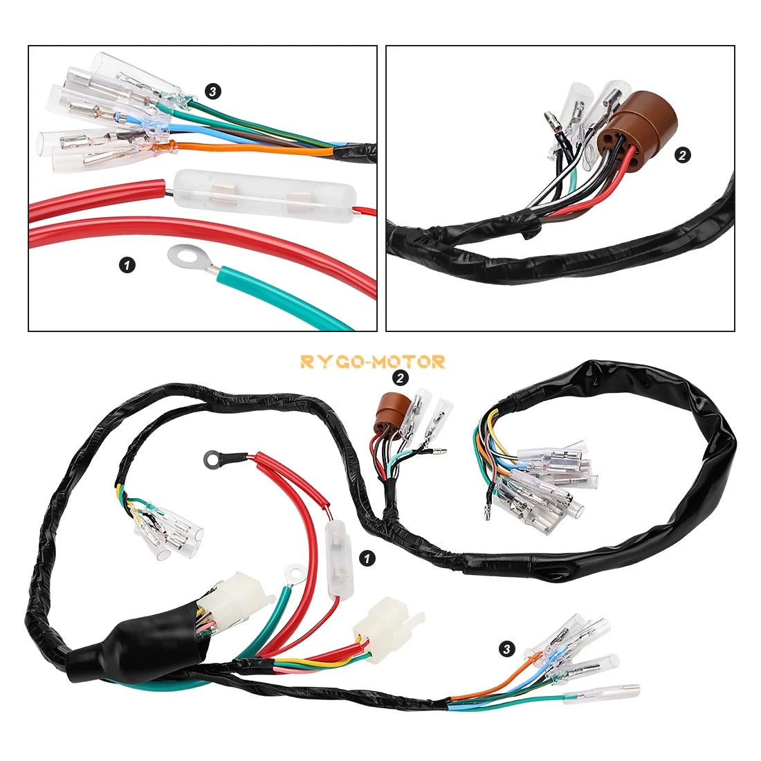 High-Performance Wiring Harness for Honda SL350 (1971–1972)