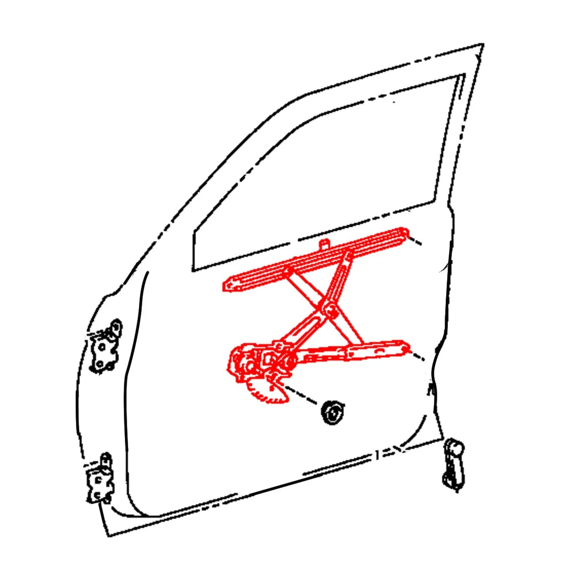 Power Window Regulator Motor for Toyota 2005-2015