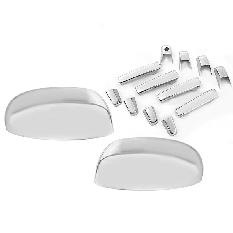 Mirror & Handle Cover Set for Chevy Silverado Tahoe Sierra Yukon (2007-2014)