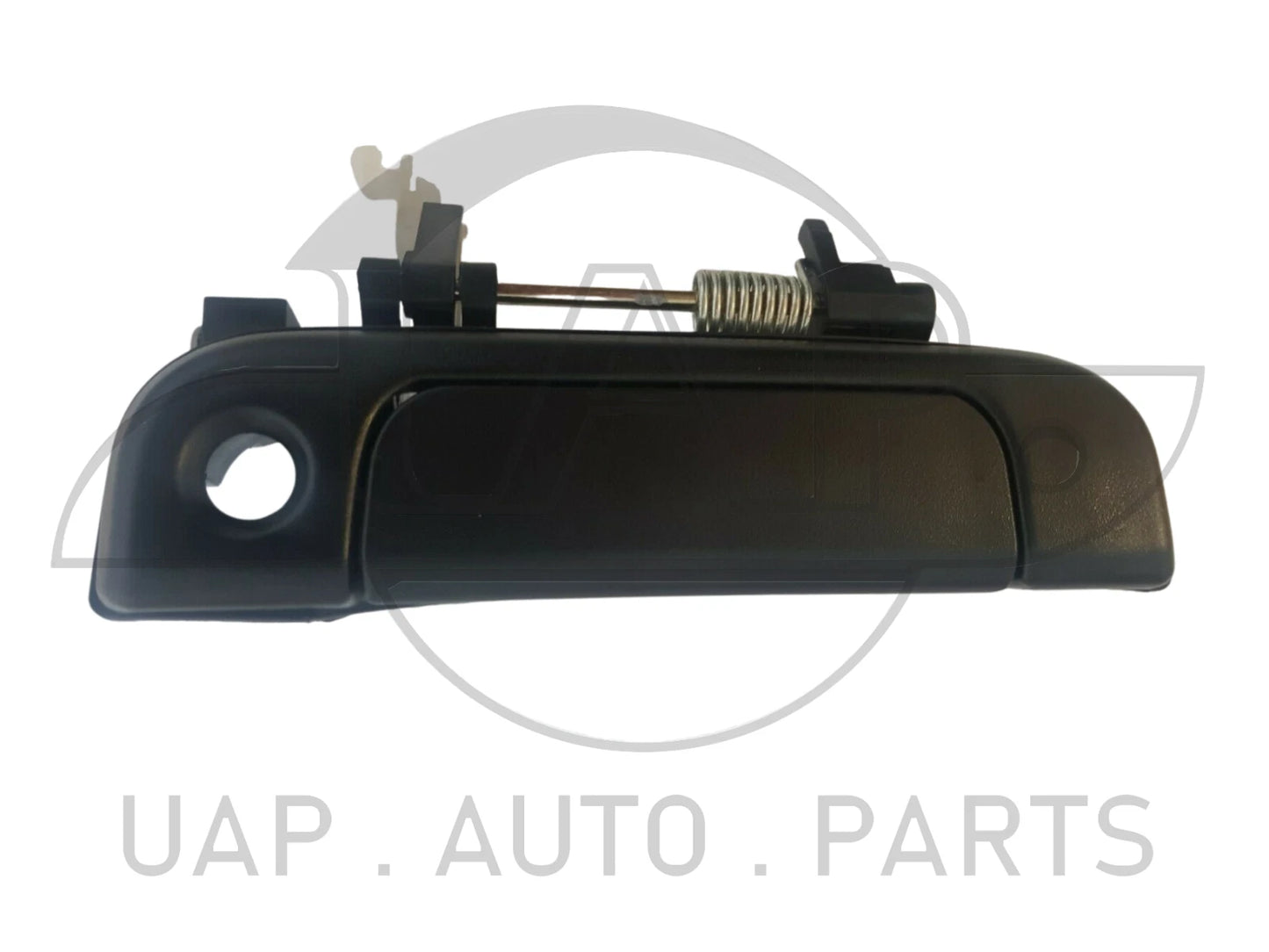 Front Right Outer Door Handle with Keyhole Black for Toyota Hiace (1989-2005)
