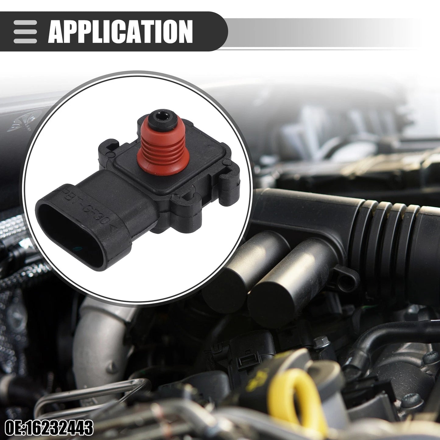 MAP Manifold Air Pressure Sensor for Buick Skylark (1996–1998)