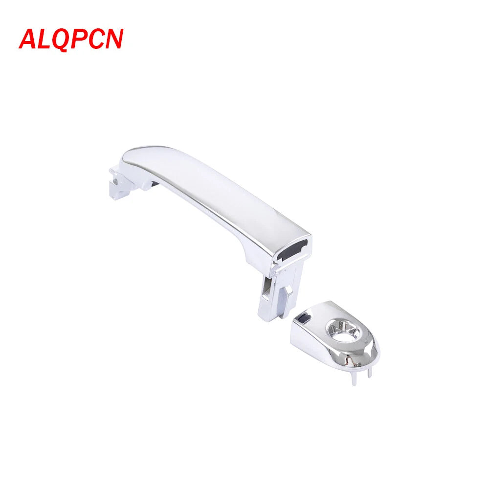 Front Left Outside Door Handle for 2007-2012 Nissan Versa Tiida Chrome