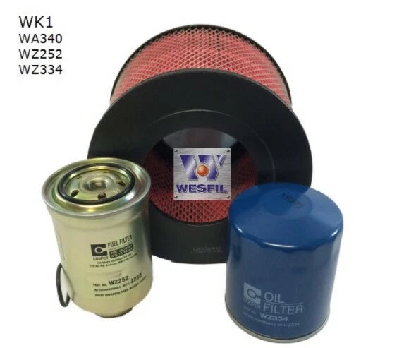 WESFIL / FILTER SERVICE KIT for TOYOTA LANDCRUISER HDJ80 (1990–1998)