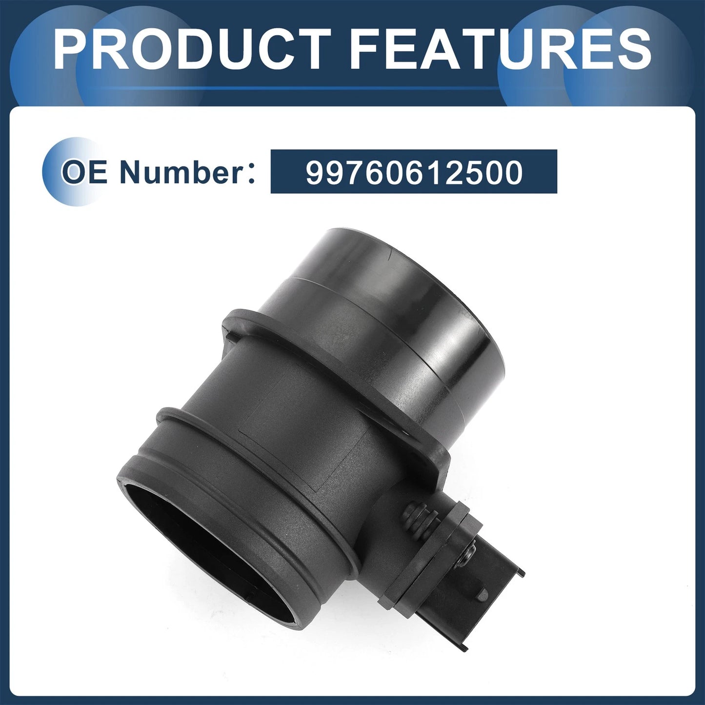 Mass Air Flow Sensor Assembly MAF for Porsche 911 (2007 - 2013)