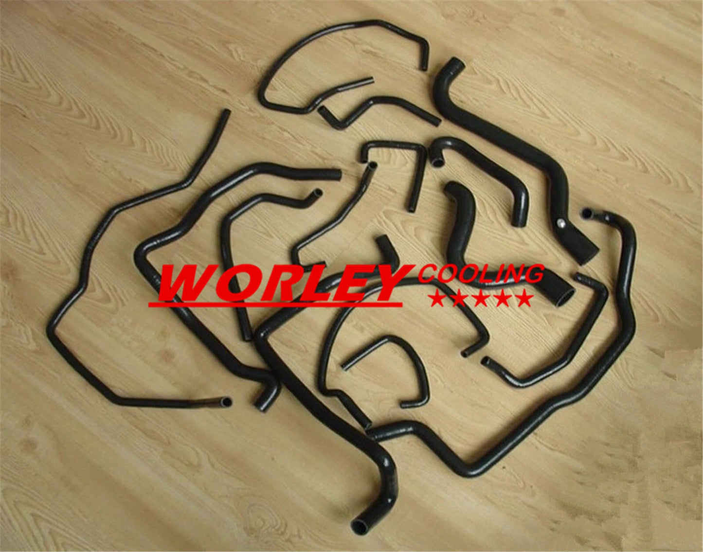 15PCS Silicone Water Hose for Renault 5 R5 GT Turbo (1988-1991)