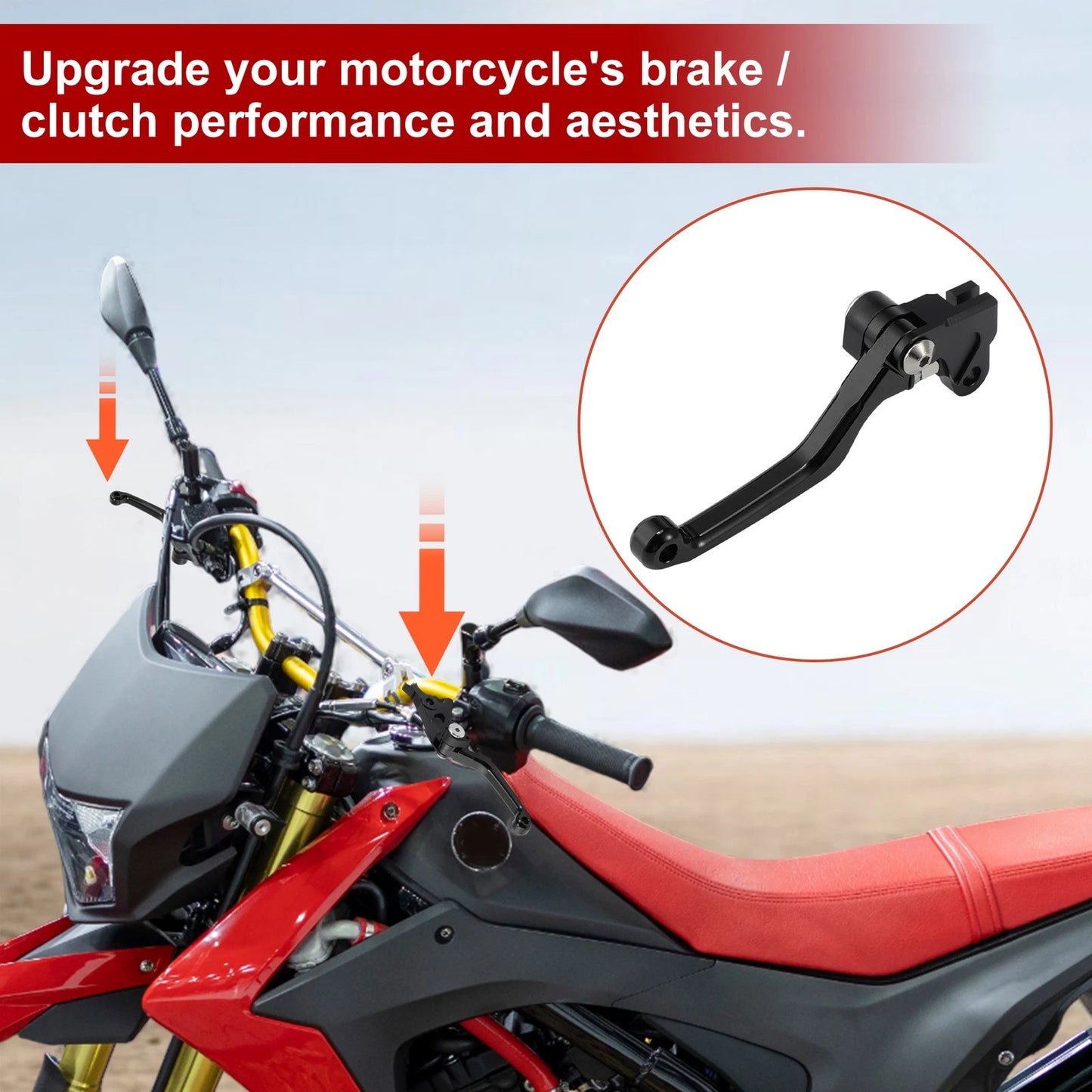 Short Brake Clutch Levers 1 Pair for Honda CRF250L CRF300L Rally