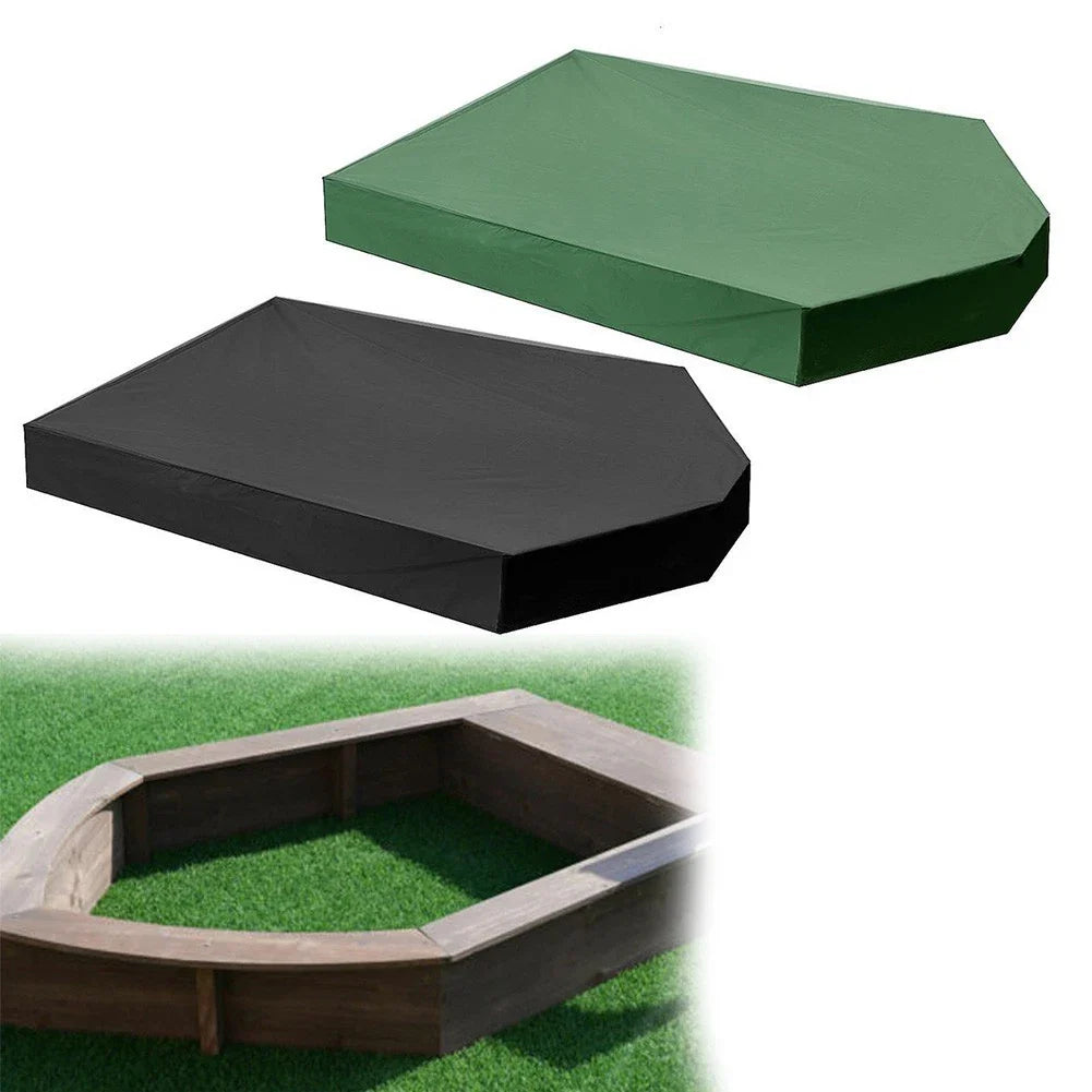 Boat Shaped Waterproof Oxford Cloth Sandbox Cover for Outdoor Play Areas