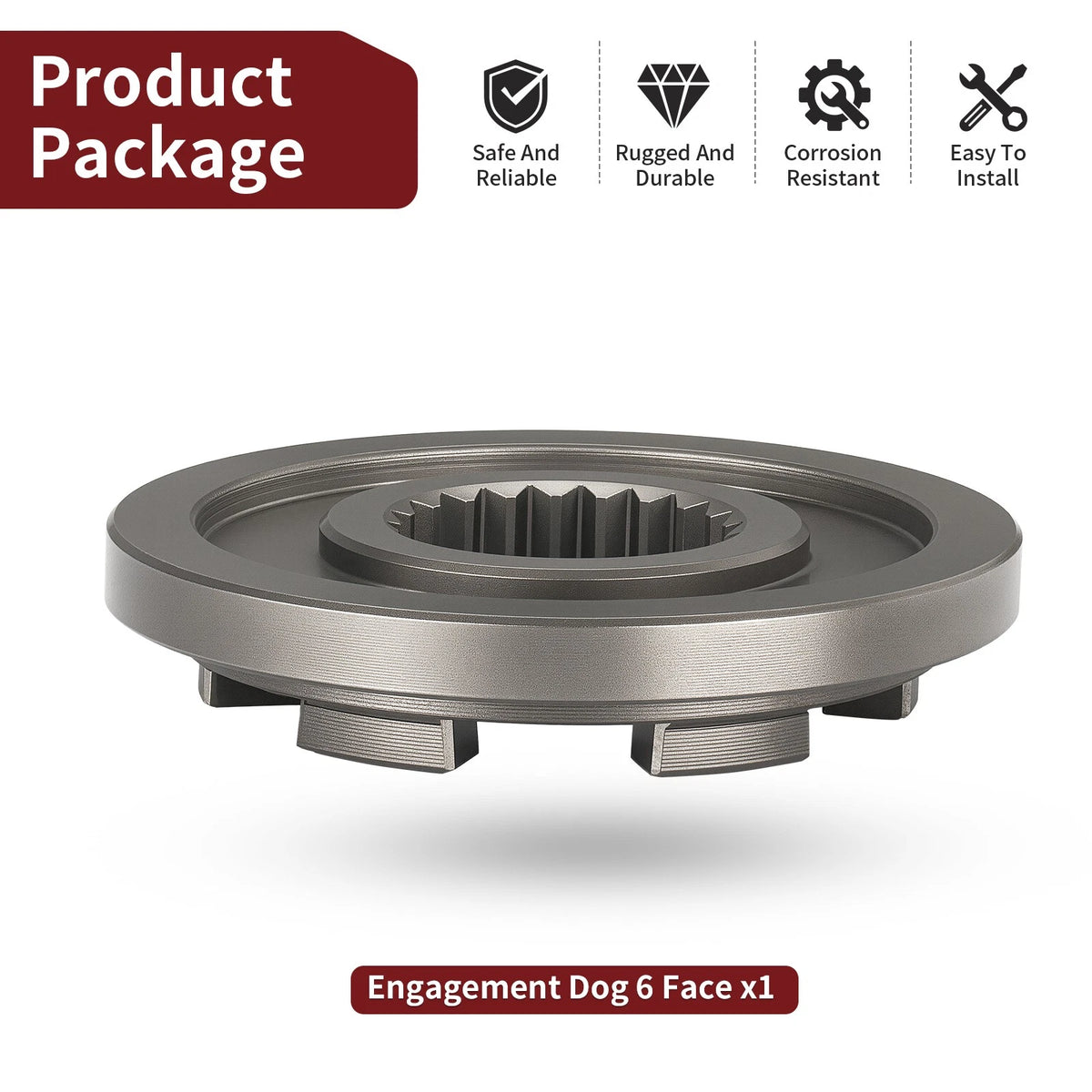 Engagement Dog 6 Face for Polaris ATP 330 500 (2004–2005)