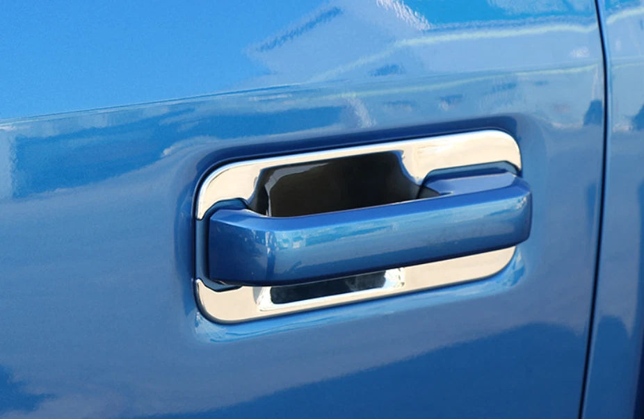 Chrome Door Handle Bowl Cover Trim for Ford F150 (2015-2019) 4 x Pieces