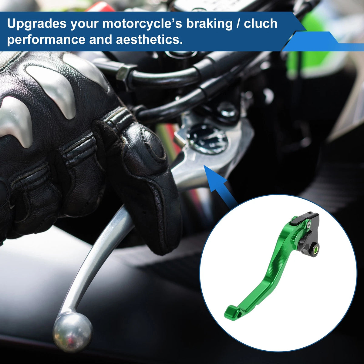 Short Brake Clutch Levers / 1 Pair for Kawasaki Ninja ZX10R (2015–2024)