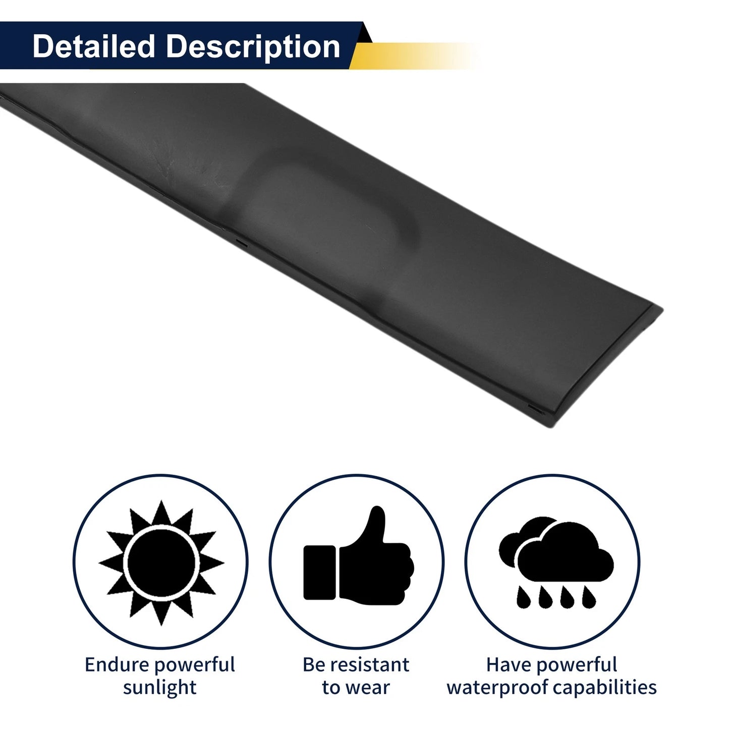 Front Right Door Trim Garnish for Honda CR-V (2007-2011)
