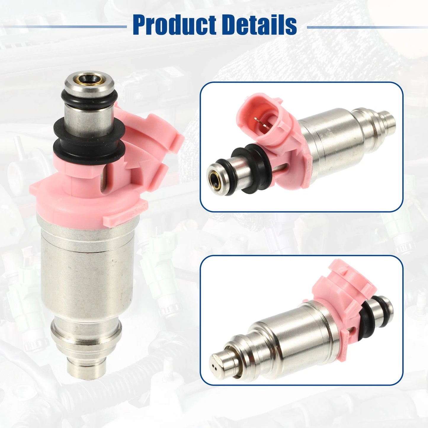 6 x Fuel Injector Nozzles for Toyota Land Cruiser 4.5L (1992-2004)