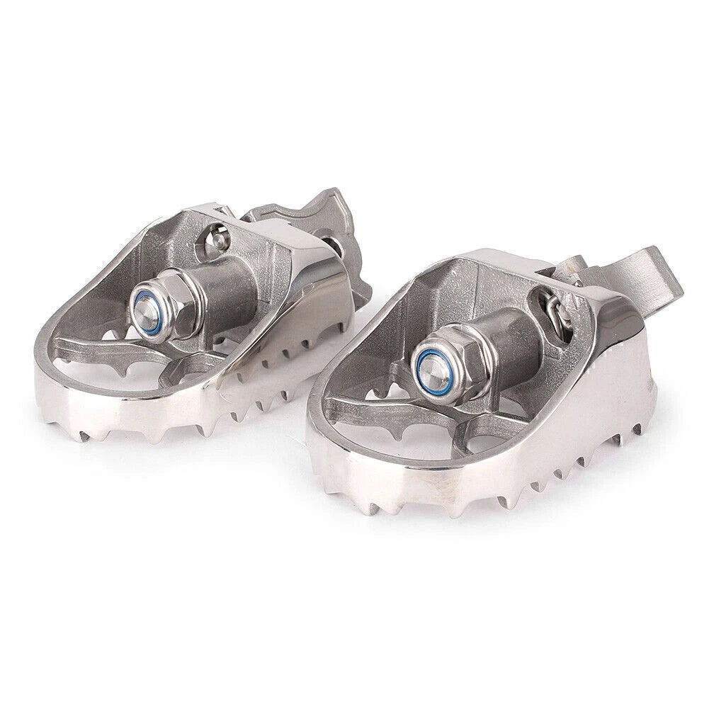 Silver Front Rider Footpegs Rearset for BMW R1200GS ADV (2013-2017)