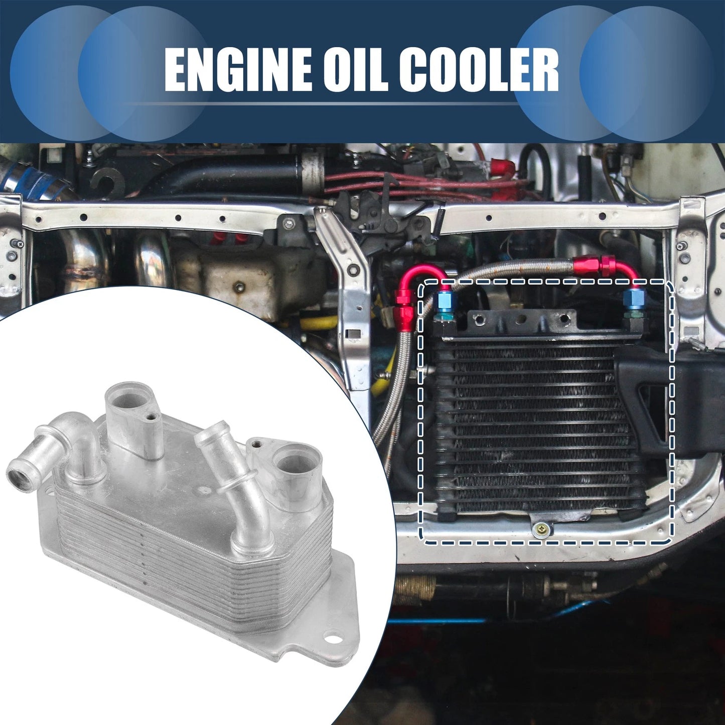 Engine Oil Cooler for Ford Escape (2013-2016)
Transmission Oil Cooler for Ford Escape (2013-2016)