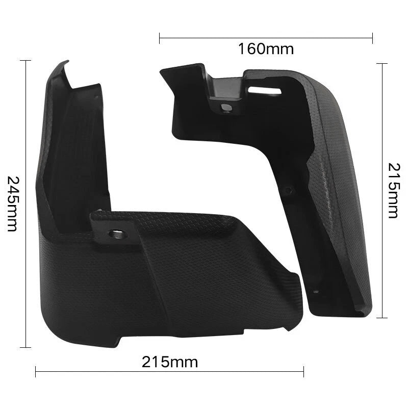 4pcs/set Mud Flap Splash Guard Fender for Subaru XV Crosstrek (2018–2023)