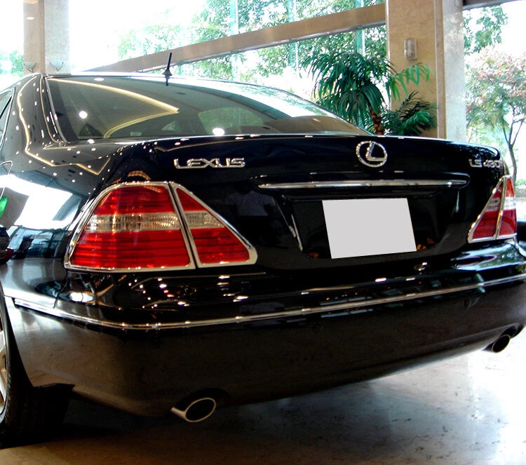 Tailights Trim Bezel Rim for Lexus LS430 XF30 2004-2006 (2004-2006)