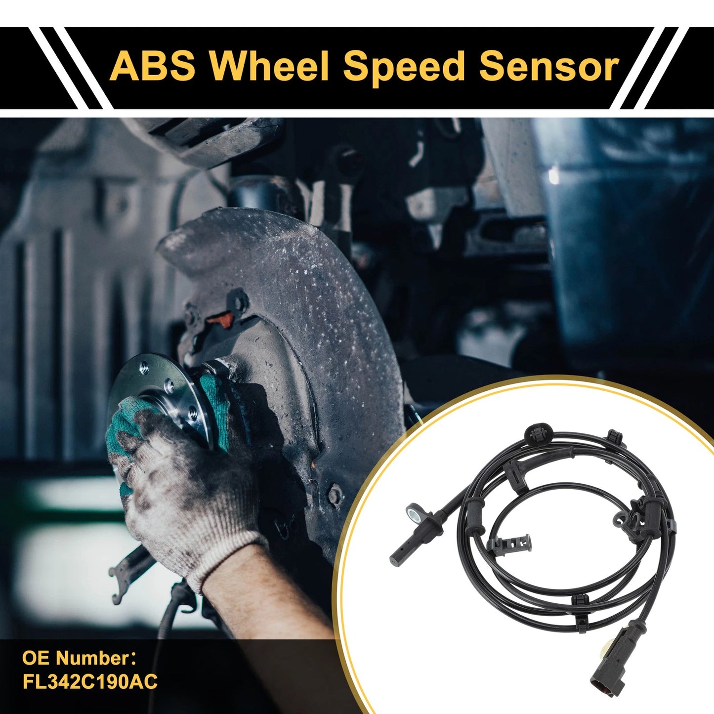 ABS Wheel Speed Sensor for Ford Mustang (2015-2020)