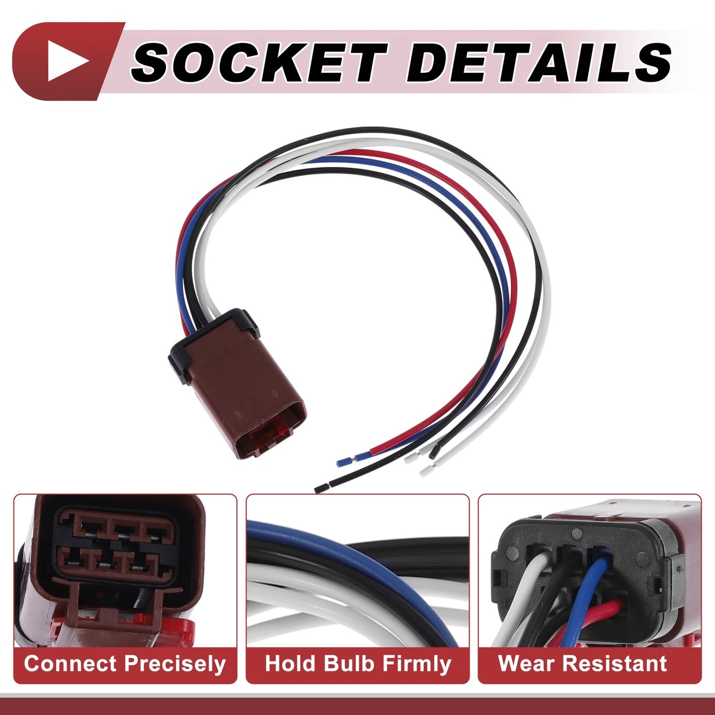 Tail Light Socket Wiring for Dodge Ram 2500 (2003-2006)