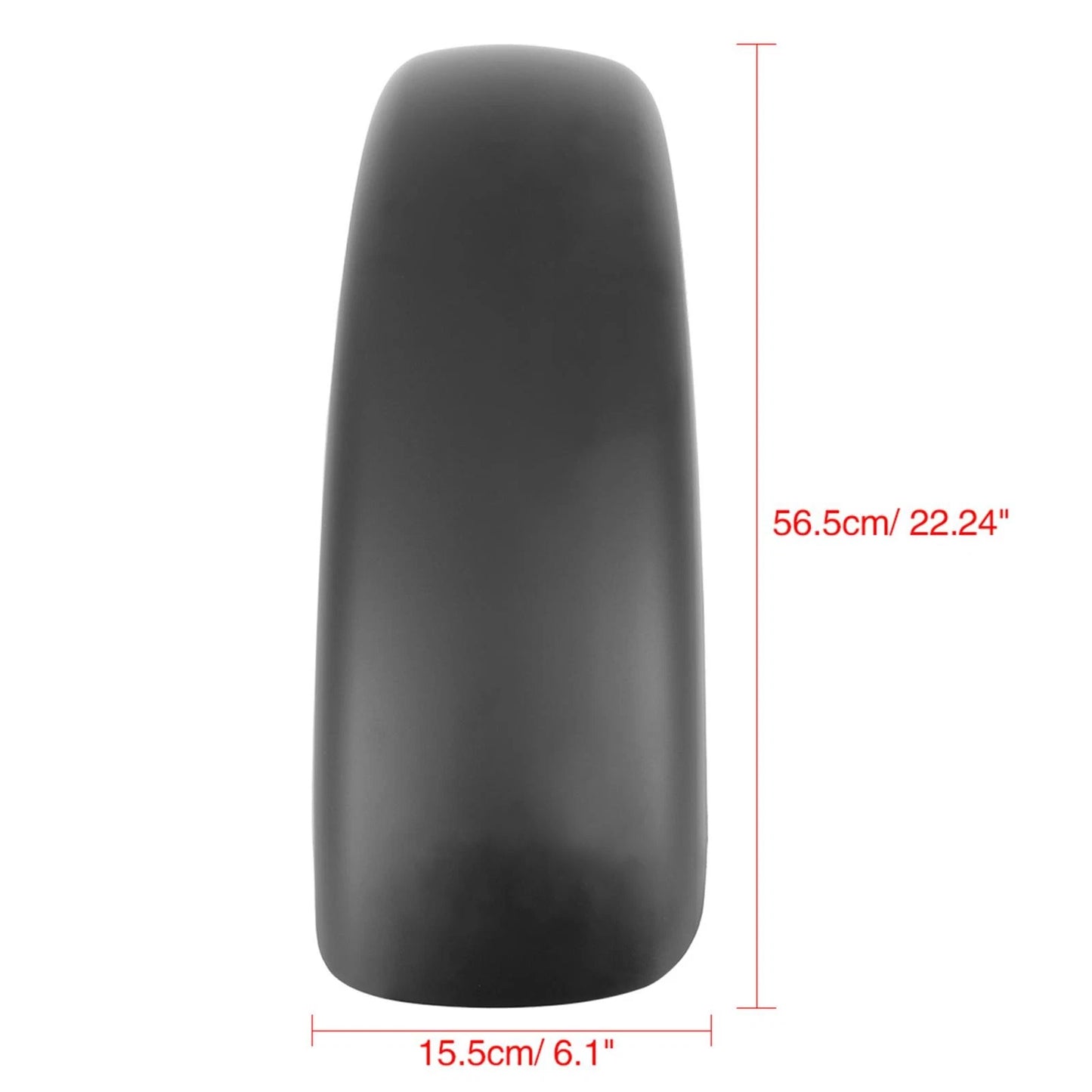 6.1 Inches Custom Black Metal Motorcycle Guard Long Rear Fender for Harley 883