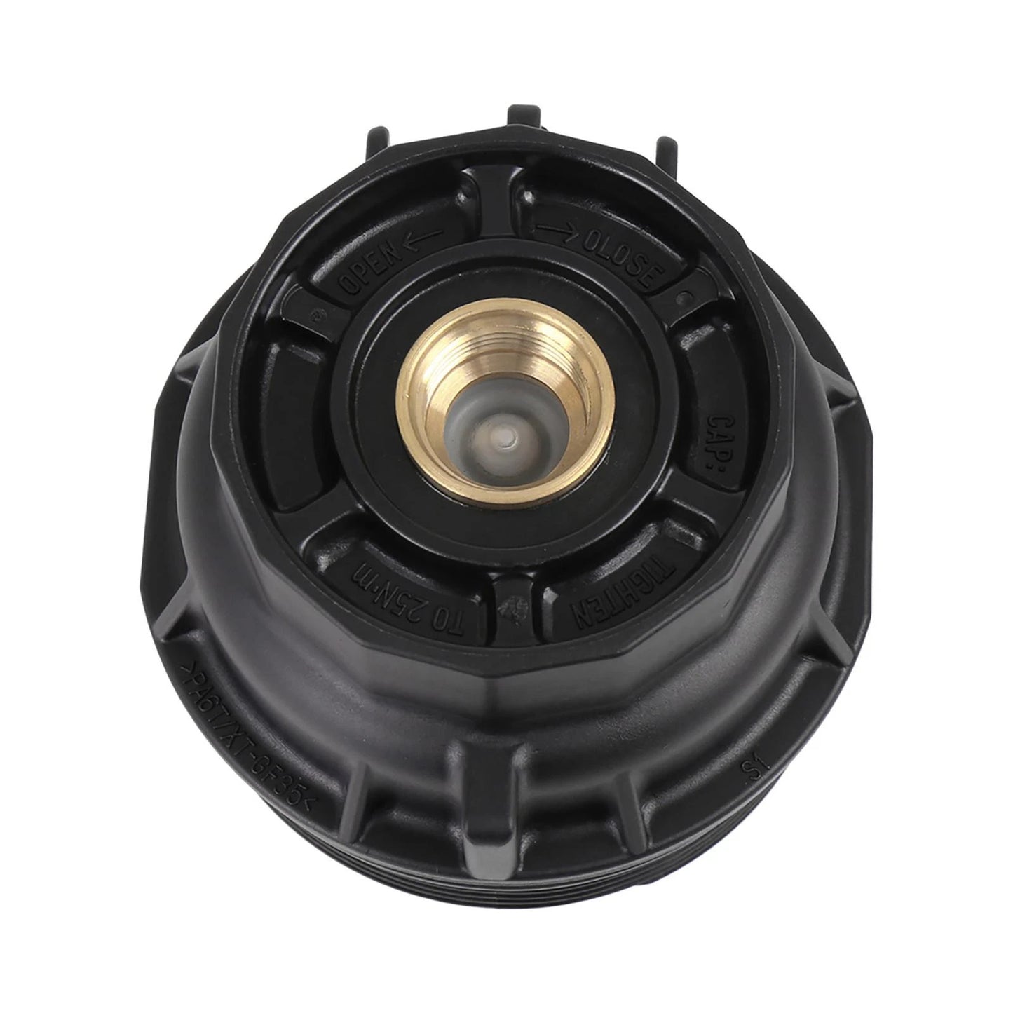 Black Engine Oil Filter Cap Cover for Toyota Lexus