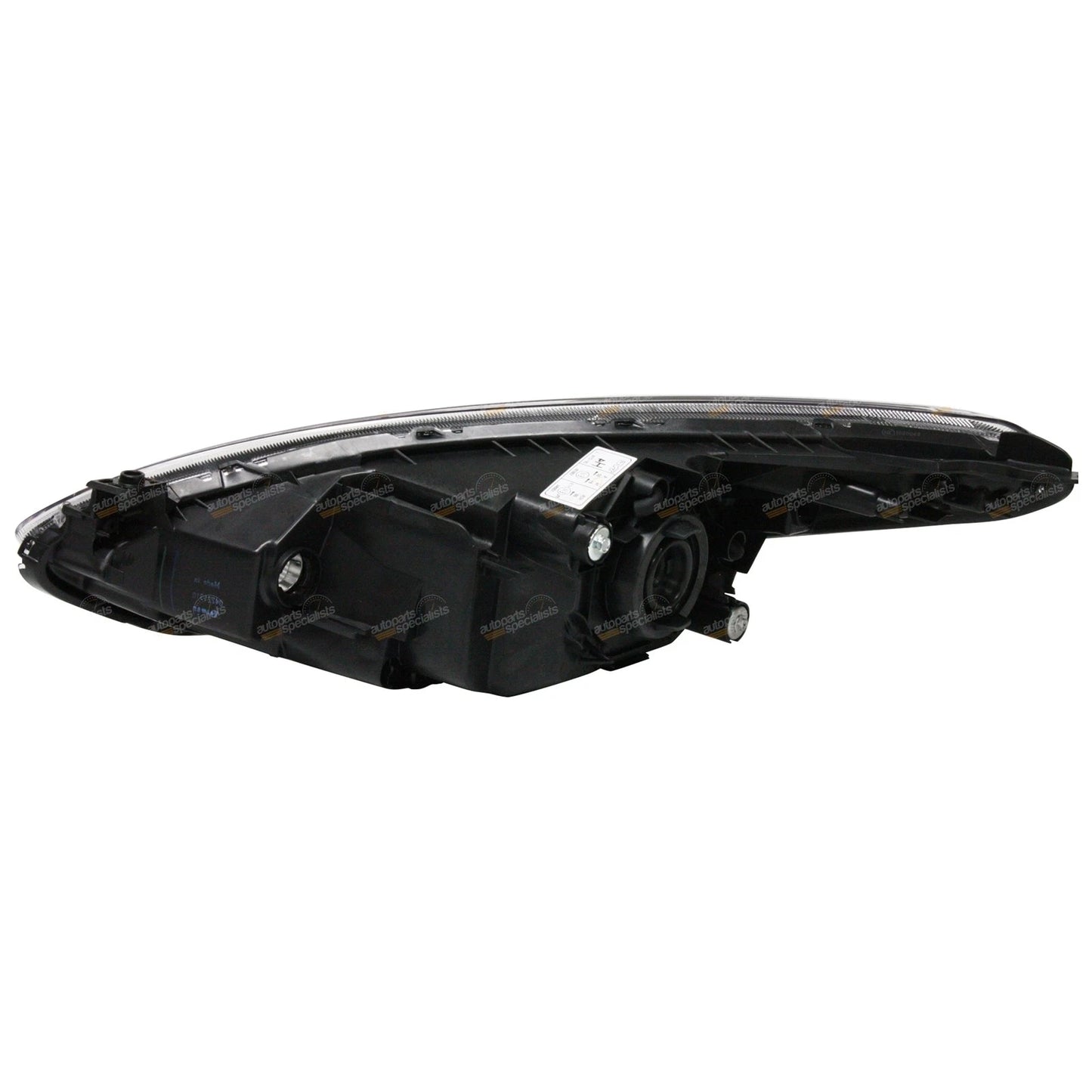 RH Black Headlight for Mazda 2 (2007-2014) Right