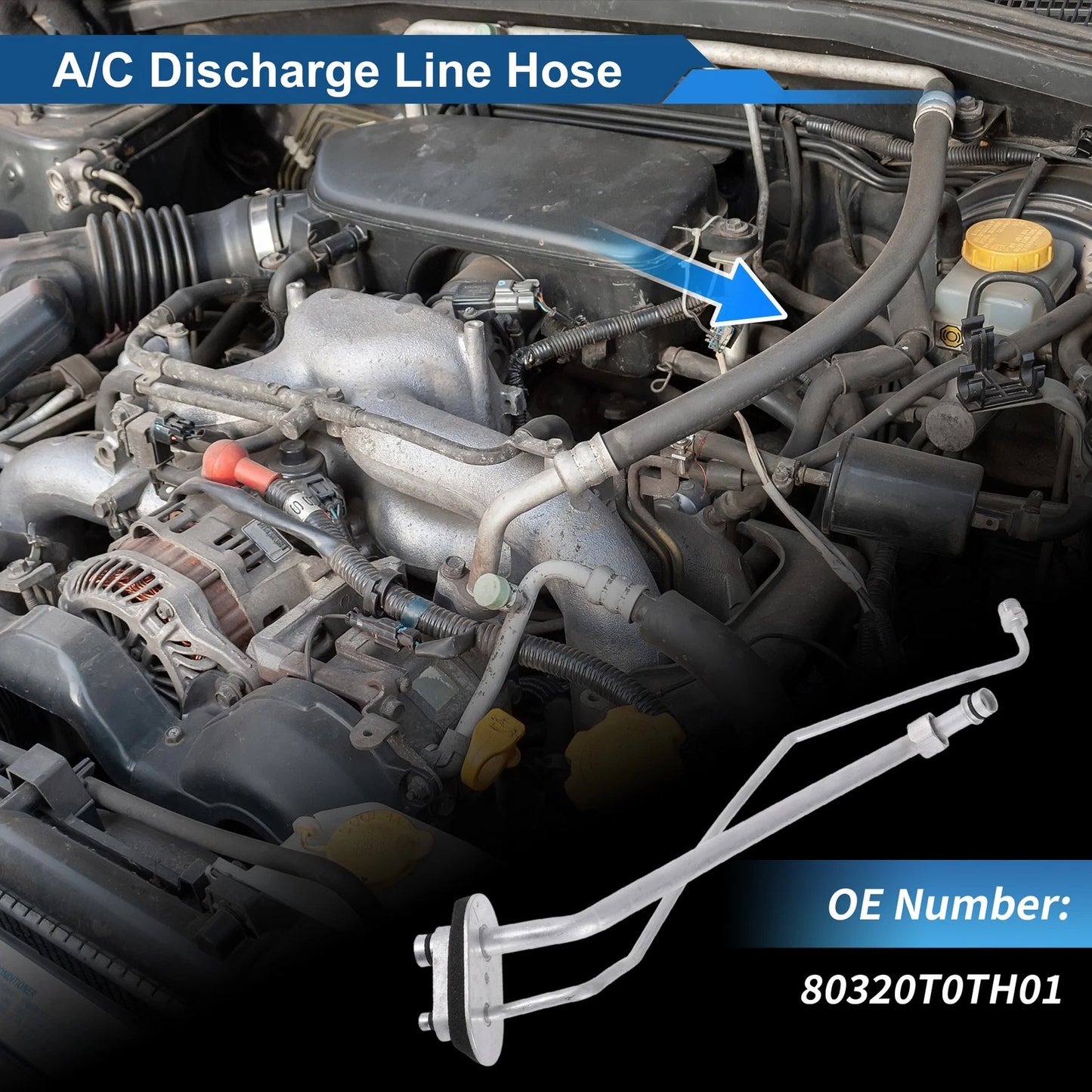 A/C Refrigerant Liquid Hose for Honda CR-V (2012-2014)