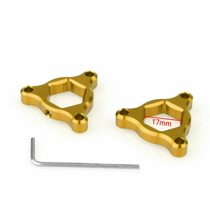 17mm Fork Adjuster for Suzuki GSX-R 1100, TL1000, YZF/600, ZX6R, 9R (1990-2005)