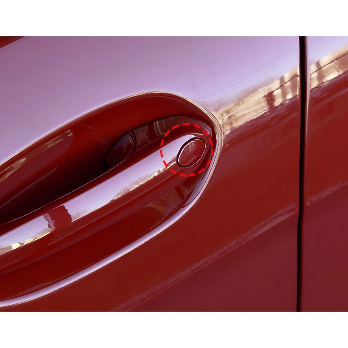 Driver Side Door Handle Key Hole Cover for BMW X3 X4 X5 X6 X7 (2004-2023)
