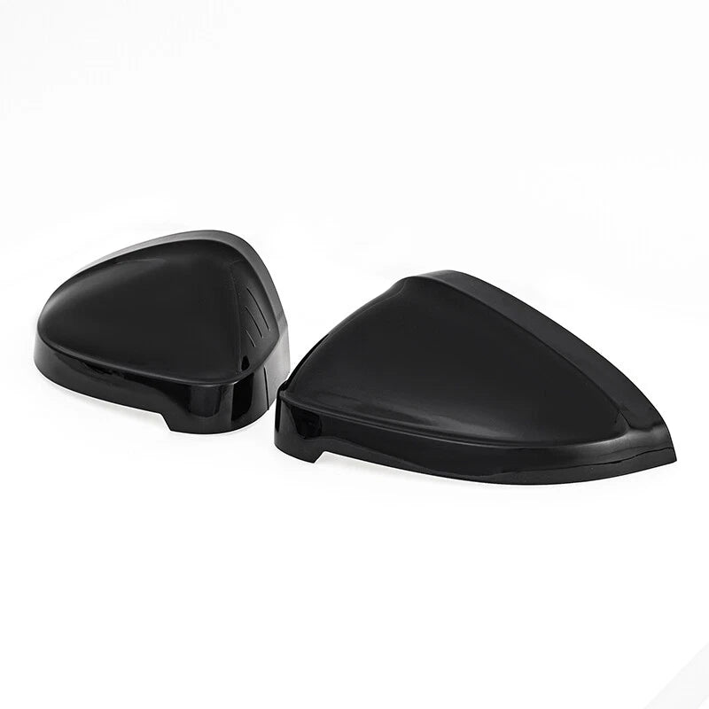 Gloss Black Mirror Cover Caps for Audi A4 B9, S4, A5, S5, RS5 (2016-2022)