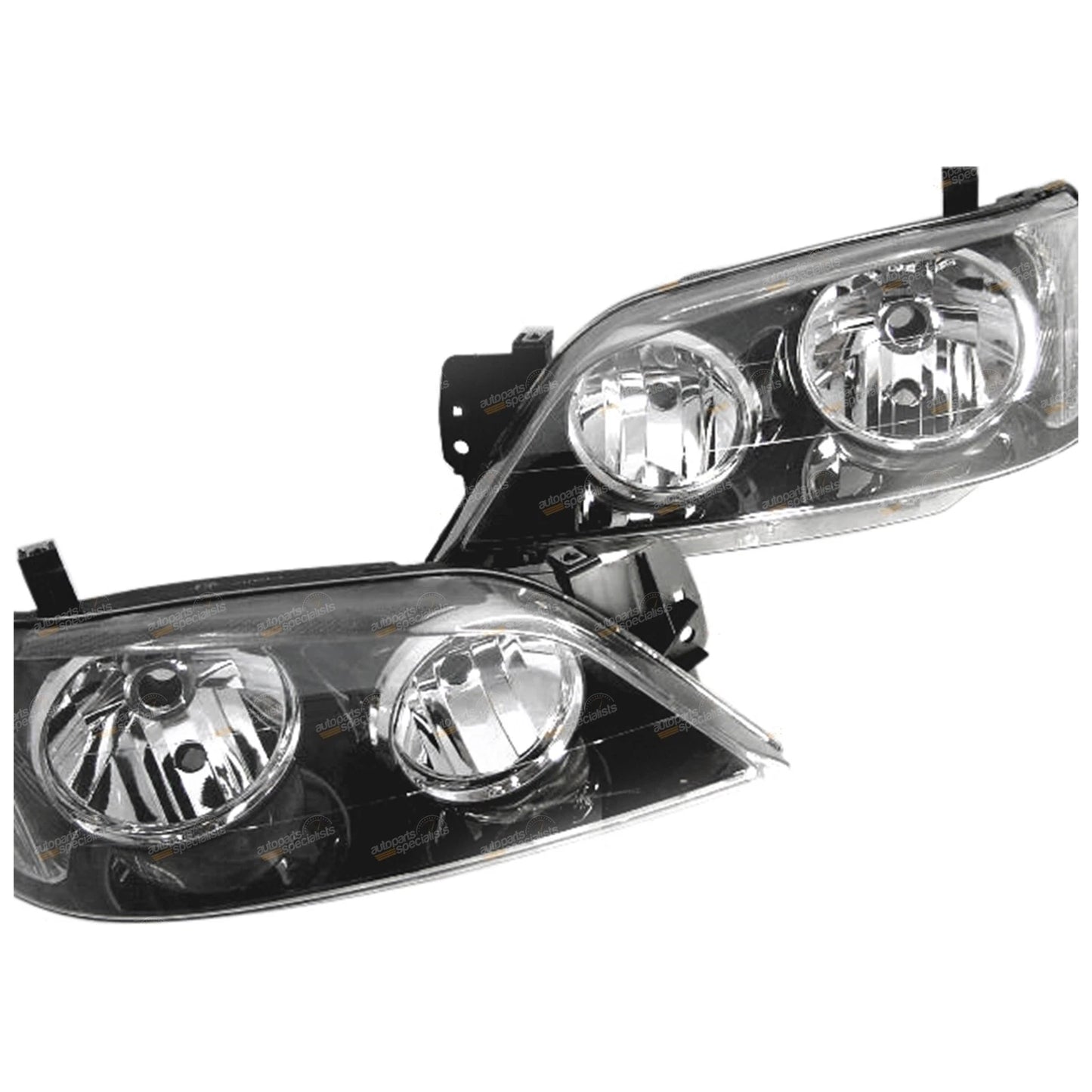 Pair Headlights for Ford BA BF Falcon Fairmont (2002 - 2006)