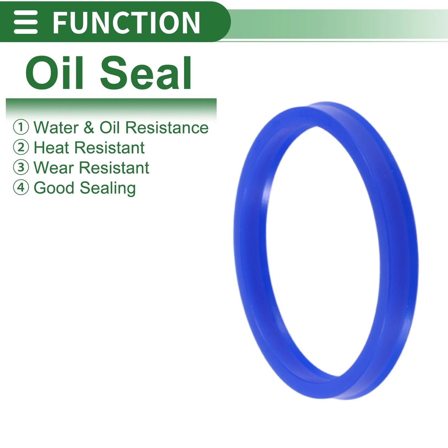 Oil Seal / 60x68x8mm / Seal Ring Rotary Shaft Seal TPU High Pressure 5 Pcs