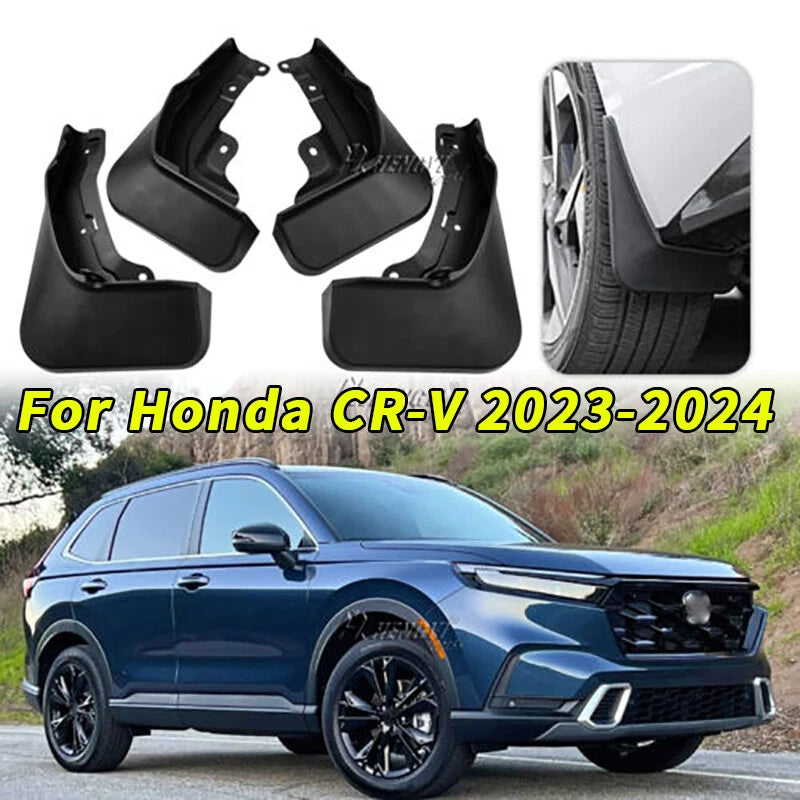 Mud Flaps Splash Mud Guards Fender Cover ABS / 4pcs for Honda CR-V (2023–2024)