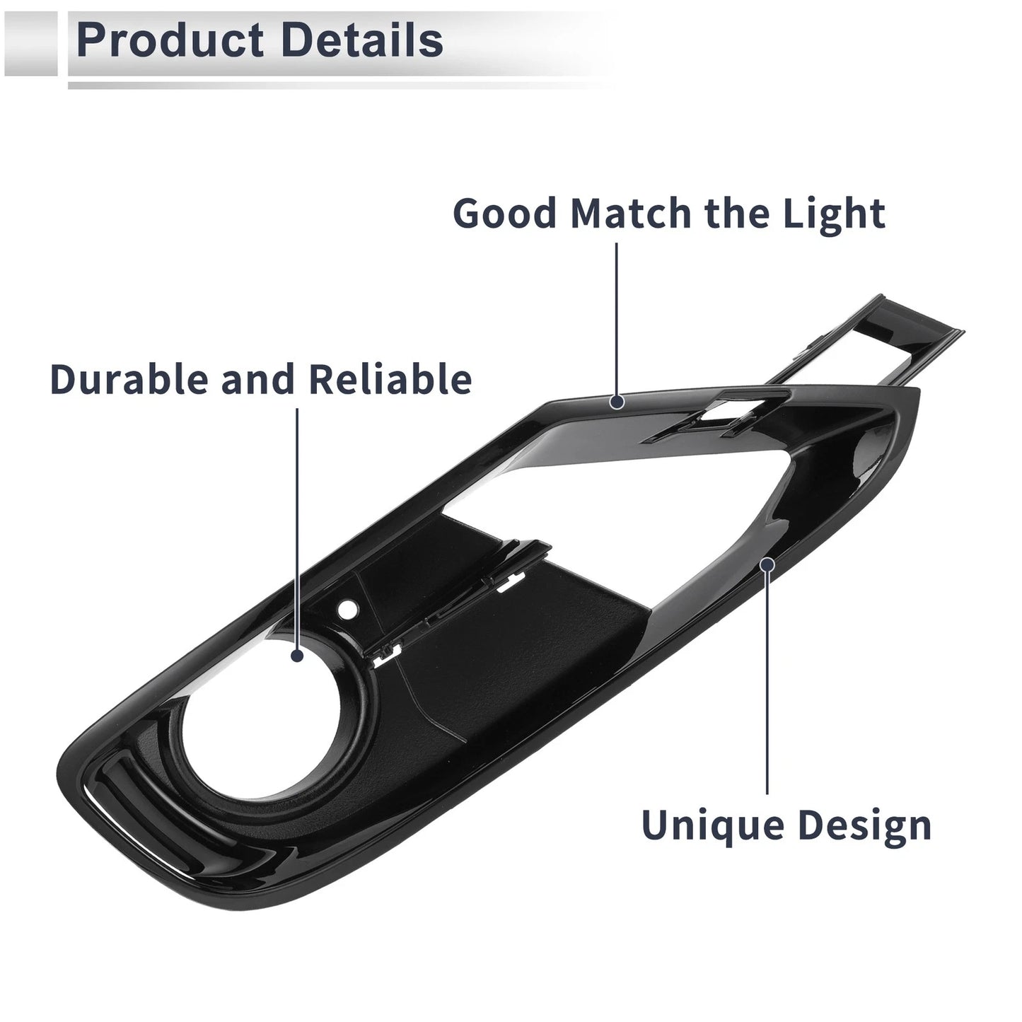 Right Front Fog Light Grill for BMW F30 F31 (2011-2018)