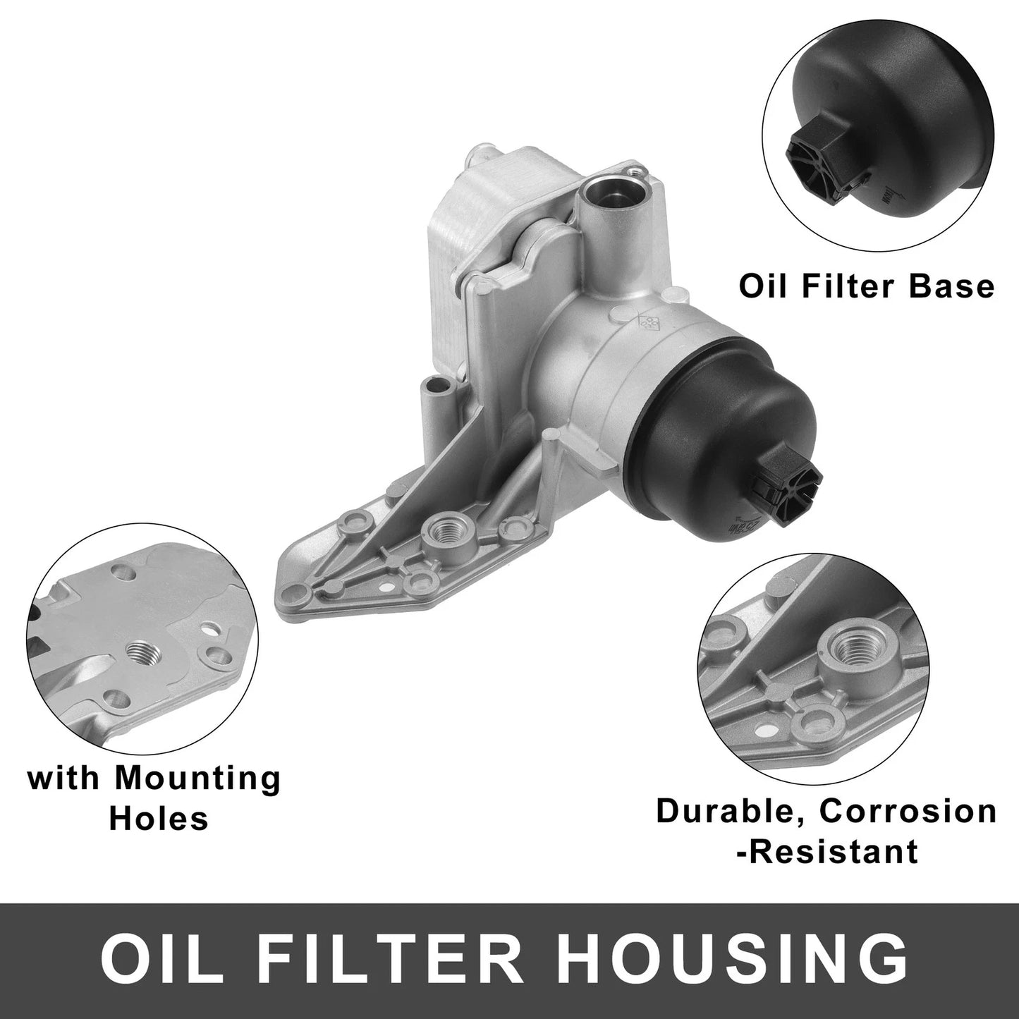 Engine Oil Cooler Filter Housing for Ford Transit (2006-2014)