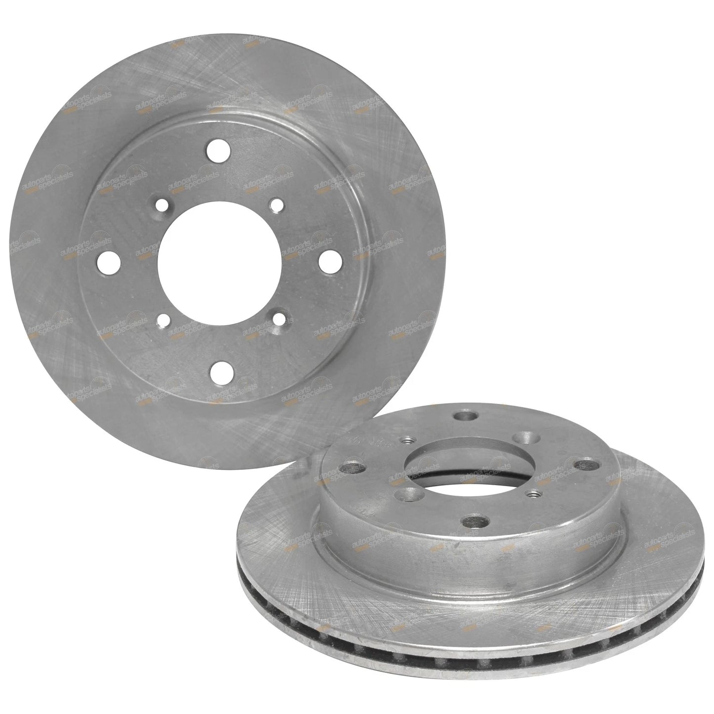 Front Disc Brake Rotors for Suzuki Alto SH410 4cyl 1.0L G10B (1995-1999)