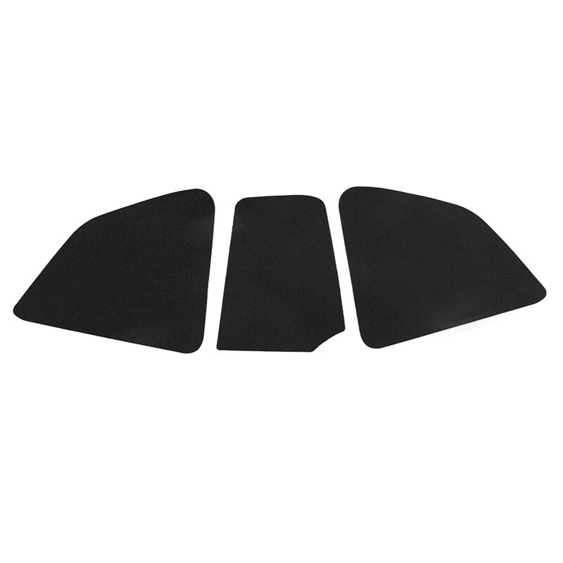Black Fuel Tank Pad for Ducati Desert-X 2022-2024 - Knee Grip Traction