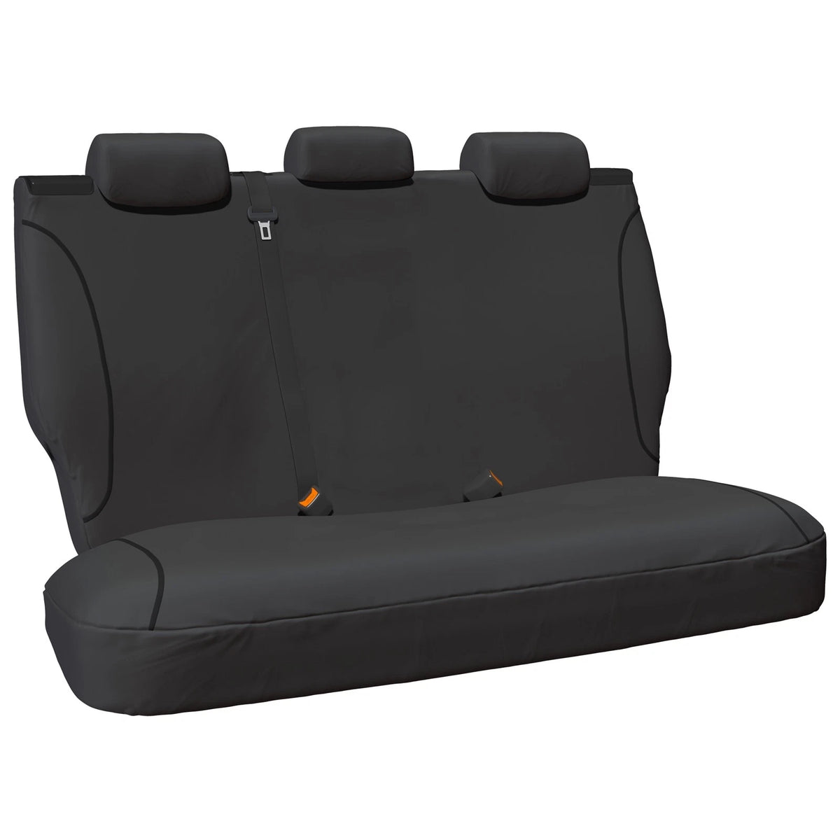 Rear Seat Cover Grey Canvas for Mazda BT50 UP UR (2011 - 2019)